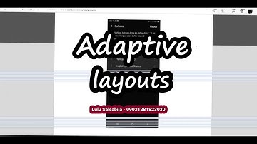 Adaptive Layouts and Resources - Android Fundamental 05.3