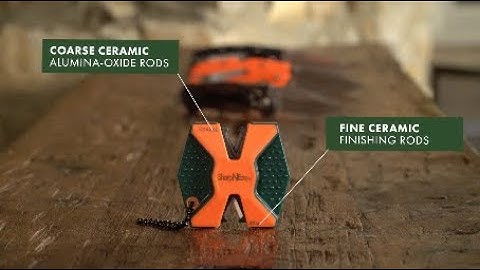 AccuSharp | 336C SharpNEasy Blaze Orange 2-Step Sharpener