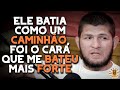 KHABIB NURMAGOMEDOV CONTA QUEM FOI O LUTADOR QUE BATIA MAIS FORTE QUE ELE ENFRENTOU | LEGENDADO