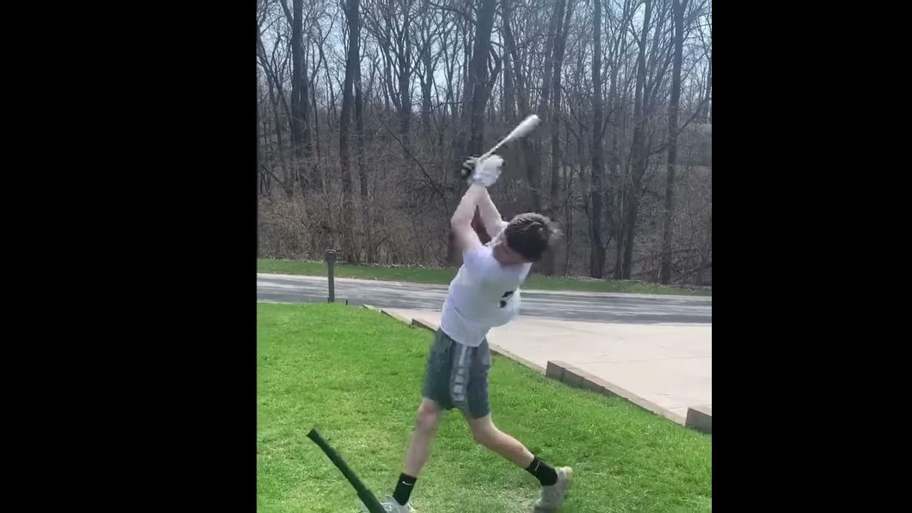 Chase Stephens 8th Grade C/o 2024 Taking Swings - YouTube