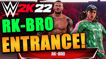 WWE 2K22: How to Make RK-BRO Entrance and Custom Attires