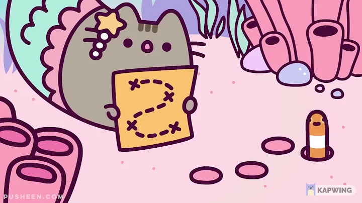 Mermaid Pusheen's Treasure Hunt