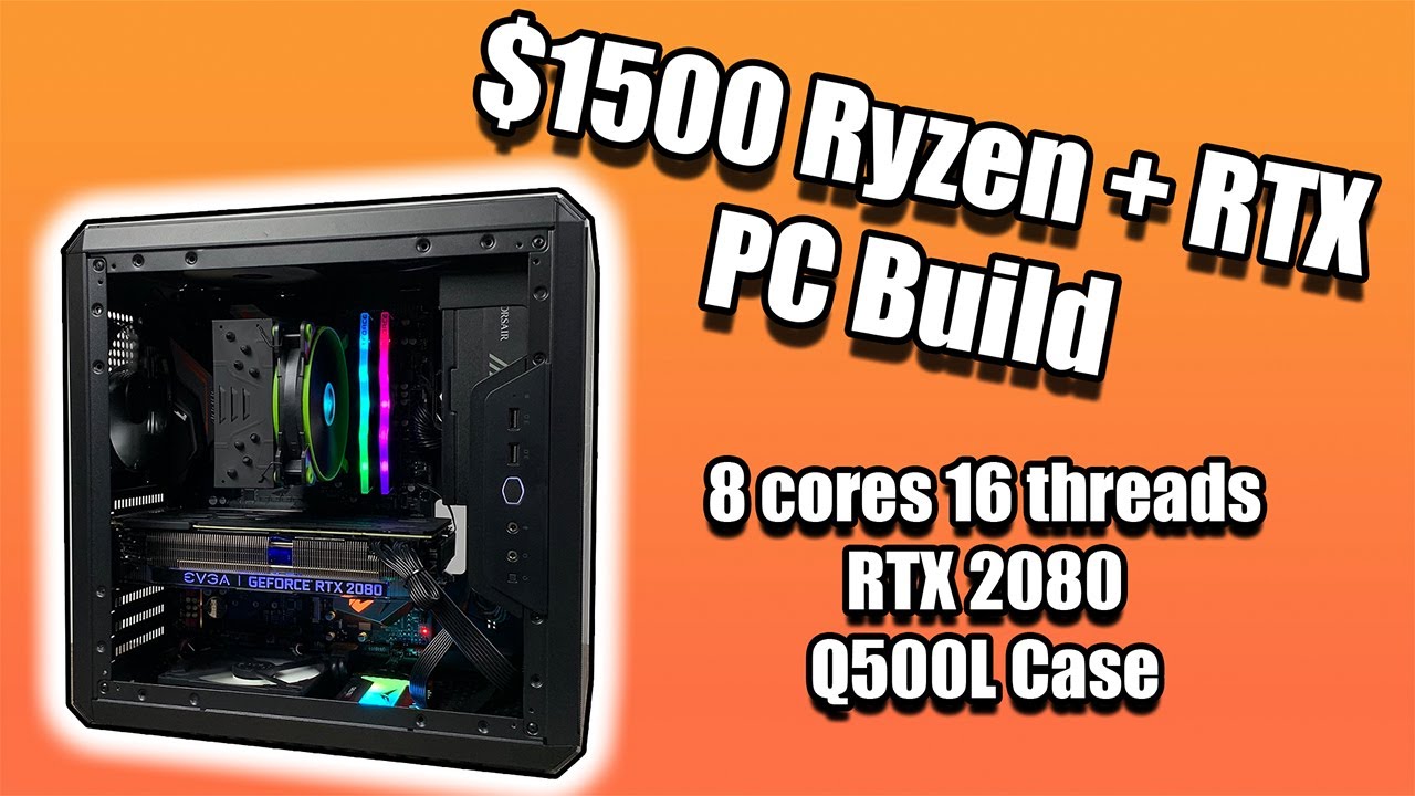 Unité Centrale Pc Gamer Amd Ryzen 7 - Rtx 2080 - Ssd - Watercooling -  Dealicash