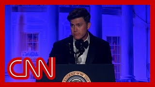 Watch Colin Jost roast Biden, Trump and others at White House Correspondents’ Dinner screenshot 1