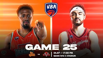 🛑 Trực tiếp VBA 2022 | 24.7.2022 | Game 25 | Danang Dragons vs Thang Long Warriors