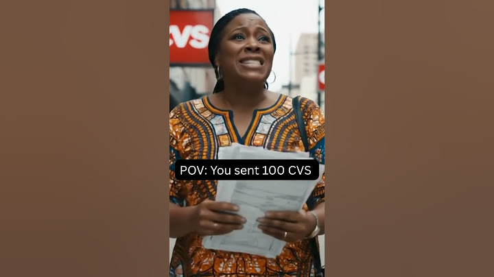 Job Hunting Madness: Why is it so hard to find a Job? PV: YOU SENT 100 CVS