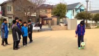 本日卒団! 元 レジョール飾磨FC 大のリフティング 3/23