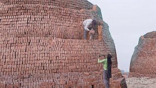 The Awesome Way They Bake Millions of Handmade Clay Bricks