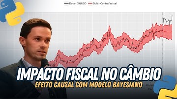 Análise de Impacto Fiscal sobre o Dólar com Python | Inferência Causal Bayesiana