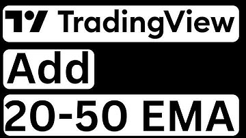 How to Add 20 and 50 EMA on TradingView - Easy to Follow