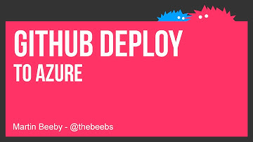 Github Deploy to Azure