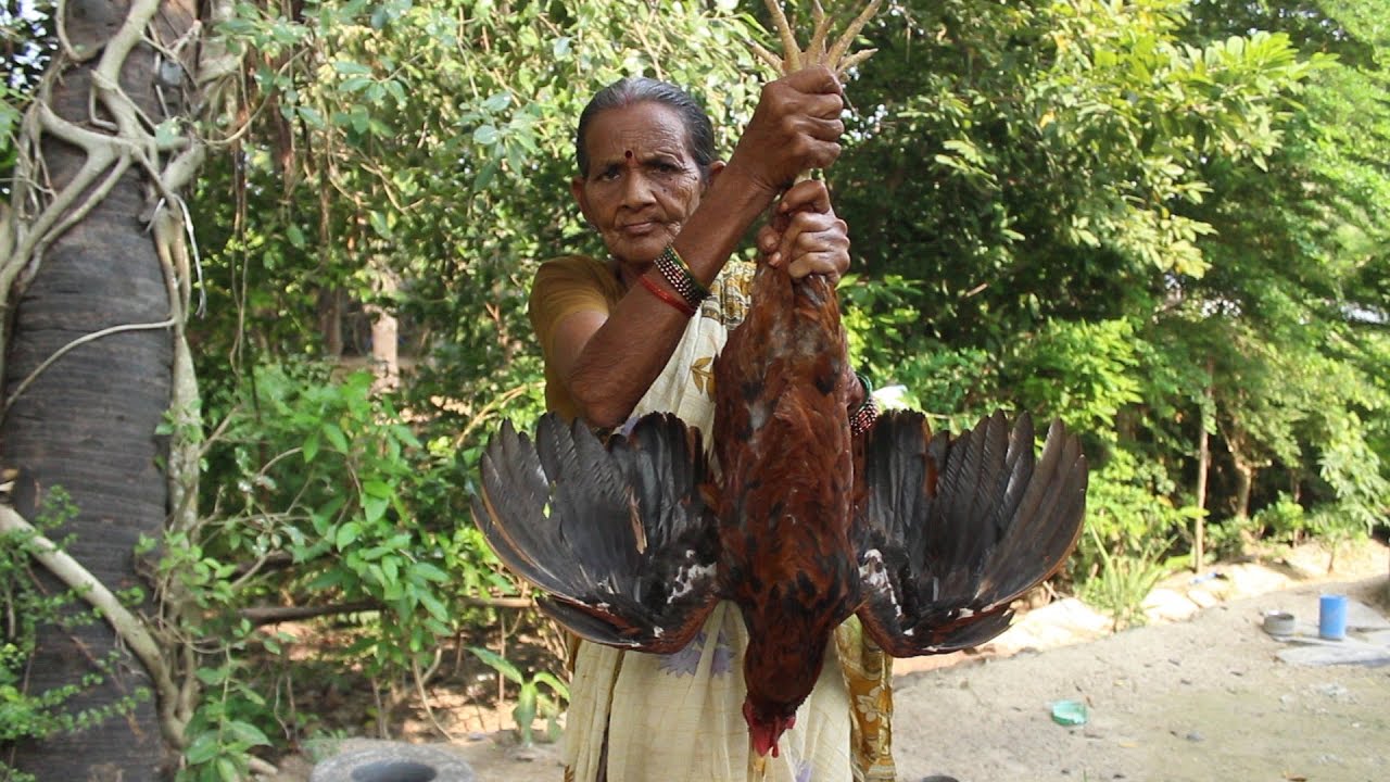 How To Cook Full Chicken Fry || My Grandma