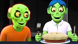 😱 Zombies Dancing On Where&#39;s My Pie Song 🧟 | Halloween Songs For Kids