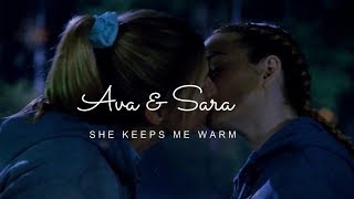 ava & sara | she keeps me warm [+4x04]