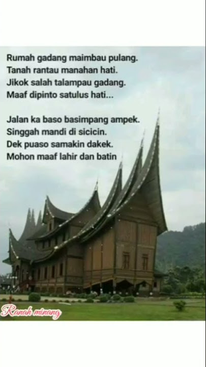 pantun minang kocak