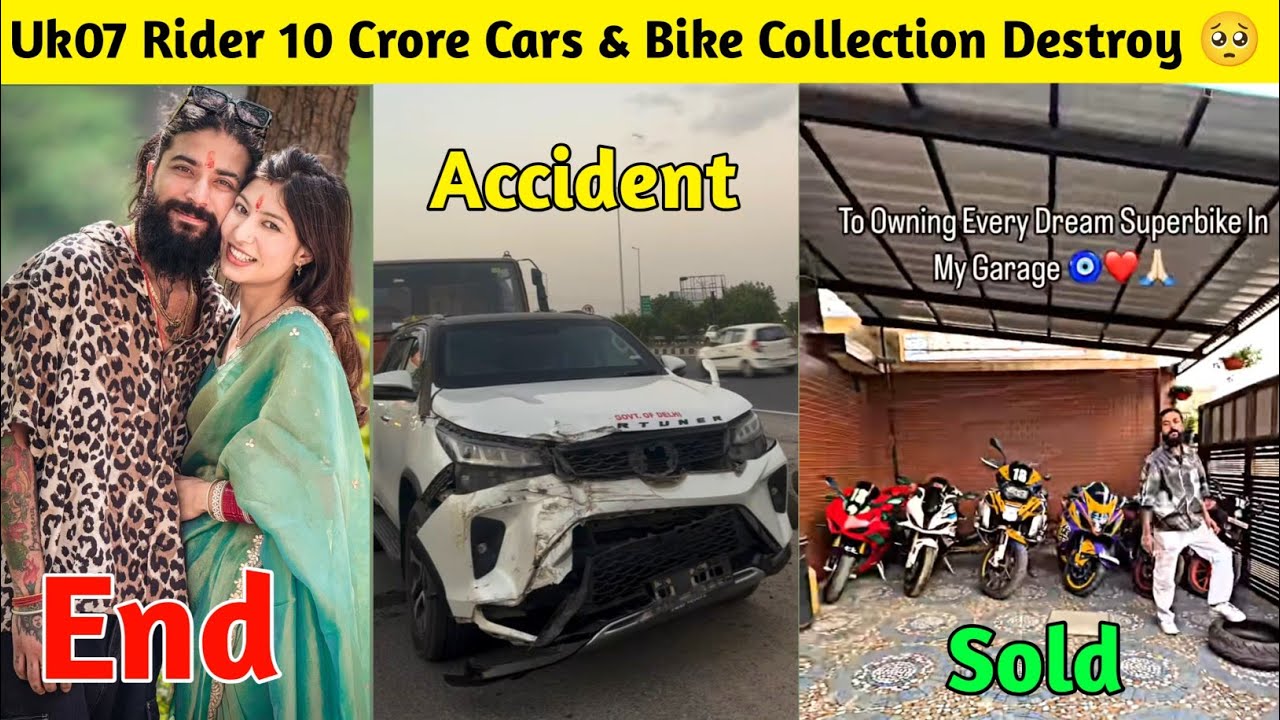 Uk07 Rider Car & Bike Collection | Babu Bhaiya | Anurag Dhobal | Uk07 Rider Income & Net Worth 2026