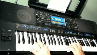 Video thumbnail of "Blue Spanish Eyes Bert Kaempfert Cover YAMAHA PSR SX900"