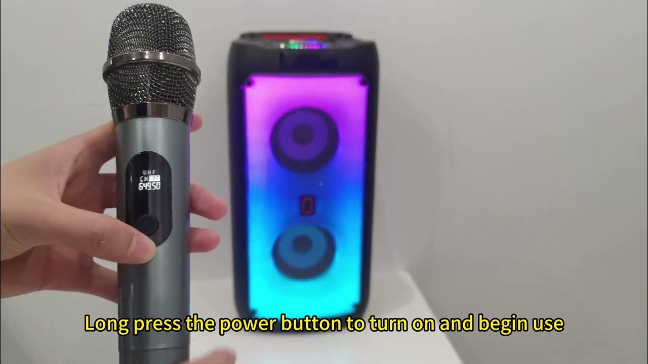 JYX T10T Karaoke Machine Manual Instruction YouTube