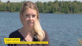 Cajsa Student At The Peace And Development Work Master Programme