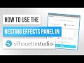 How to Use the Nesting Panel in Silhouette Studio