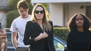 Height Milestone: Angelina Jolie's Teenage Son Outgrows His Famous Mom