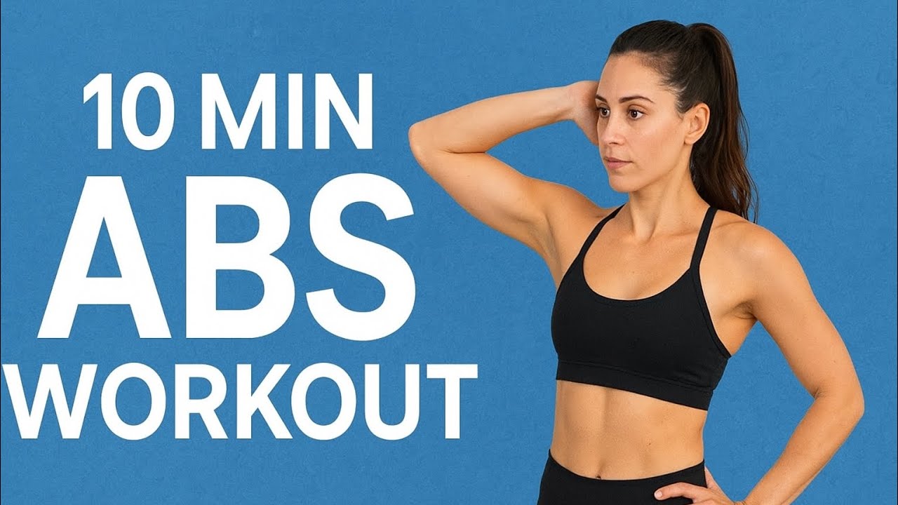 10 Minutes | Abs Workout At Home | No Equipment” - YouTube
