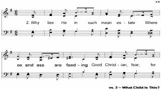 What Child Is This? - A Cappella Hymn chords