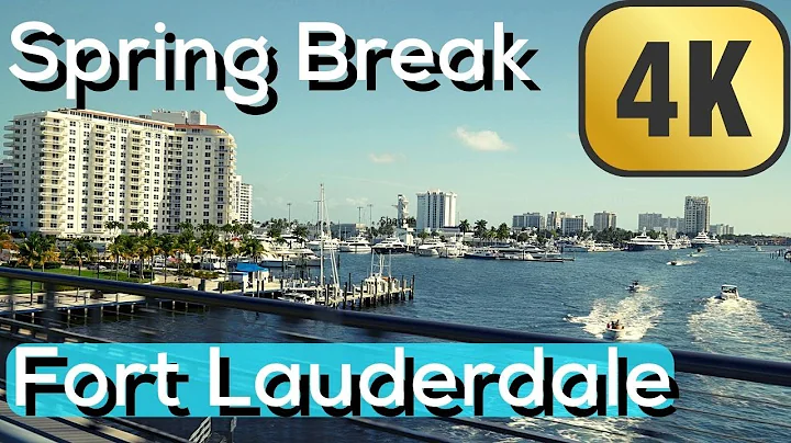 Fort Lauderdale Beach & Las Olas | 4k Drive Throug...