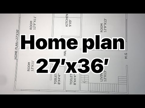 home-plan-=27’x36’