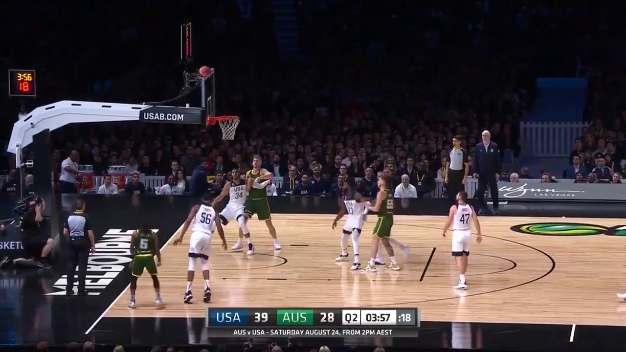 USA vs Australia basketball FULL GAME highlights 22 08 2019 - YouTube