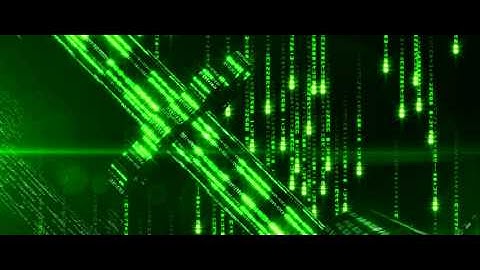 After Effects, 3D studio max -TEST INTRO MATRIX HD -