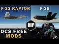 DCS F-22 Raptor and F-35 MODS releasing in 2021