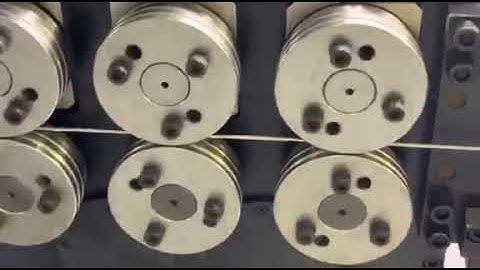 NER3D-3 CNC wire bending machine working in Cyprus