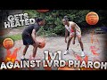 EXHAUSTING 1V1 VS LVRD PHAROH!  *IT GOT HEATED*