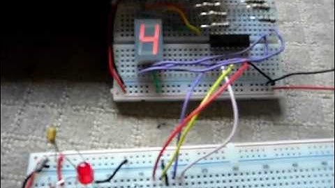 4 Bit Binary Counter (0-9)