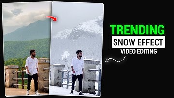 Snowfall Video Editing | Snow Video Editing App
