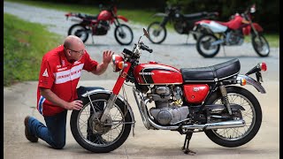 Getting Old 1971 Honda CB 350 Running