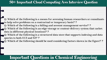 MCQ Questions Cloud Computing Aws Interview with Answers
