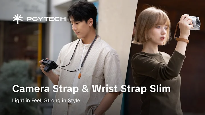 Introducing Camera Strap & Wrist Strap Slim | Light in Feel, Strong in Style