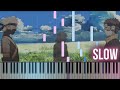 Naruto Shippuden - Despair | How To Play Piano Tutorial [SLOW] + Sheets