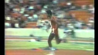 Javier Sotomayor aged 16, 2.30m