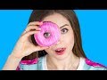 DIY Кавайные ПОНЧИКИ 🍩 Декор / Организация / Канцелярия в виде пончиков 🐞 Afinka