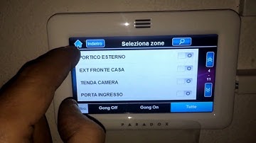 TM50 PARADOX su MG5050 PARADOX security System