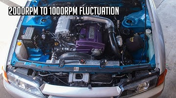 Fixing My RB20DET Idle Problems! High Idle/Fluctuation