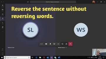 How to reverse the string sentences | Selenium Java real Interview Coding Questions