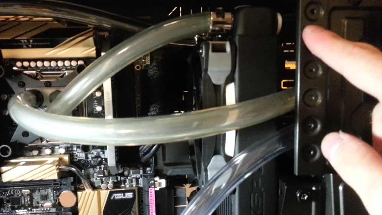 [Build Update] Redone Water Cooling Loop and Preparation for Graphics