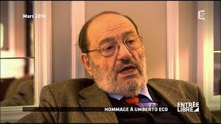 Hommage à Umberto Eco - Entrée libre Hommage à Umberto Eco - Entrée libre