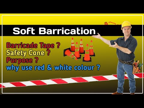 What is Soft Barricading | Barricade Tape | Safety Cone | HSE