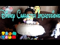 Disney Character Impressions with my Tsum Tsums