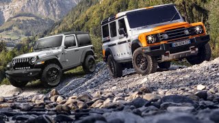 INEOS Grenadier vs Jeep Wrangler - Extreme 4x4 Off-Road Test Drive Demo ! -  YouTube